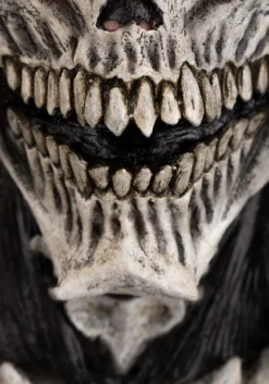 Deathkeeper White Mask For Adults 12 Deathkeeper White Mask For Adults -Forplay Shop adult deathkeeper white mask alt 5