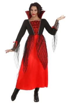 Regal Vampire Costume Dress For Women