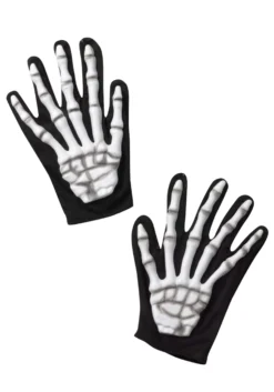 Fun World Skeleton Gloves For Adults