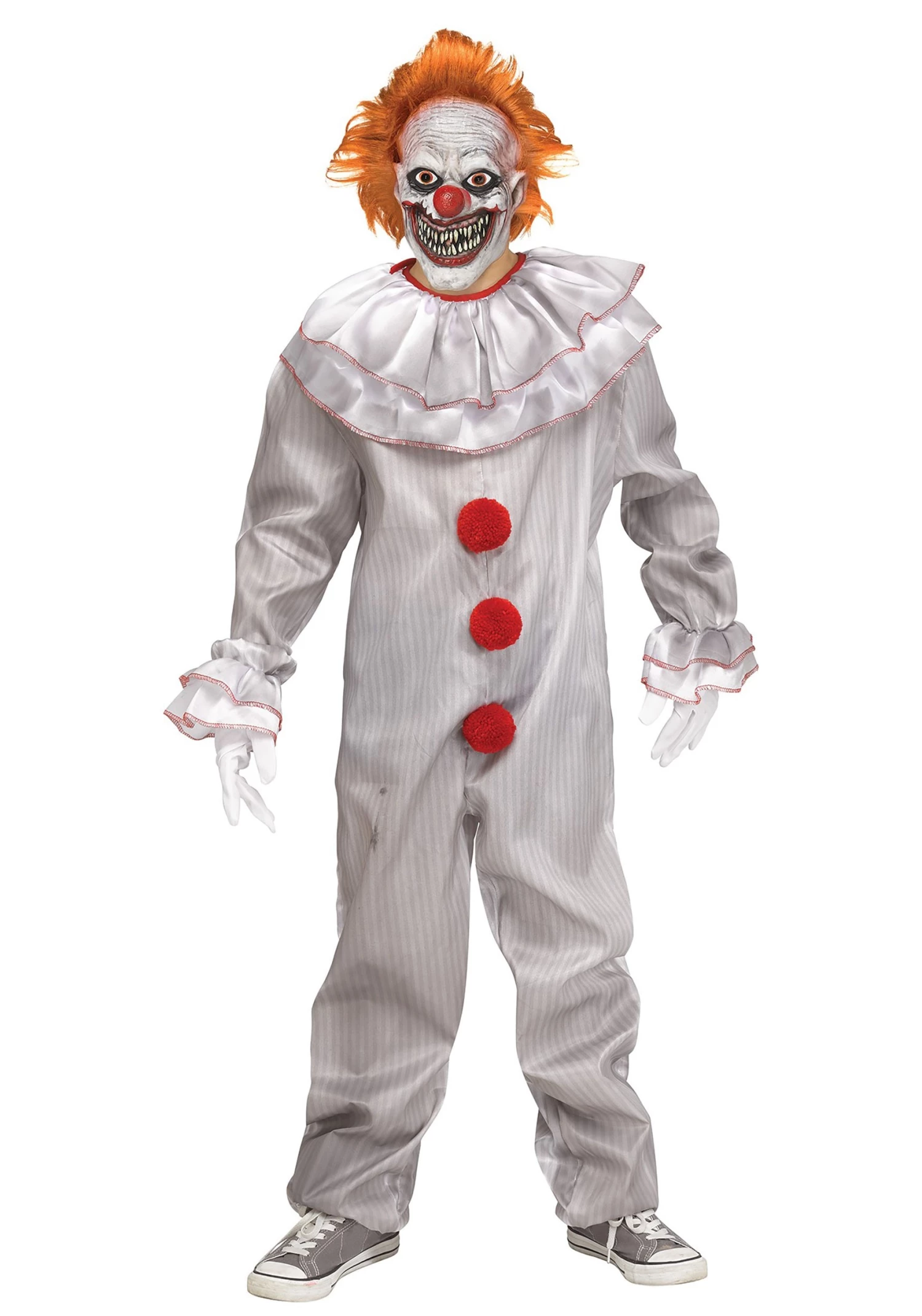 Fun World Carnevil Killer Clown Costume For Boys 1 Fun World Carnevil Killer Clown Costume For Boys