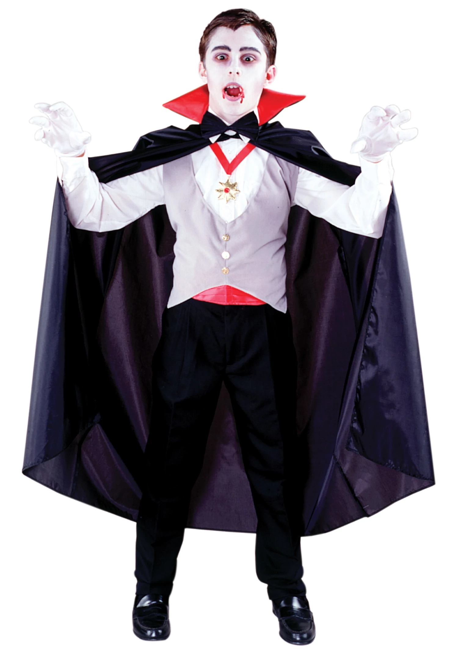 Fun World Classic Vampire Costume For Boys 1 Fun World Classic Vampire Costume For Boys