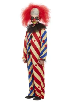 Smiffys Boys Creepy Clown Costume -Forplay Shop boys creepy clown alt 3