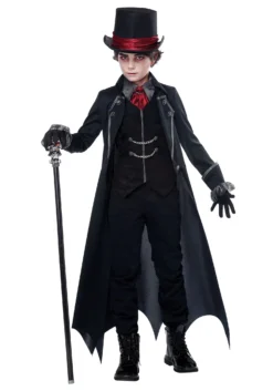 Gothic Vampire Costume For Boys