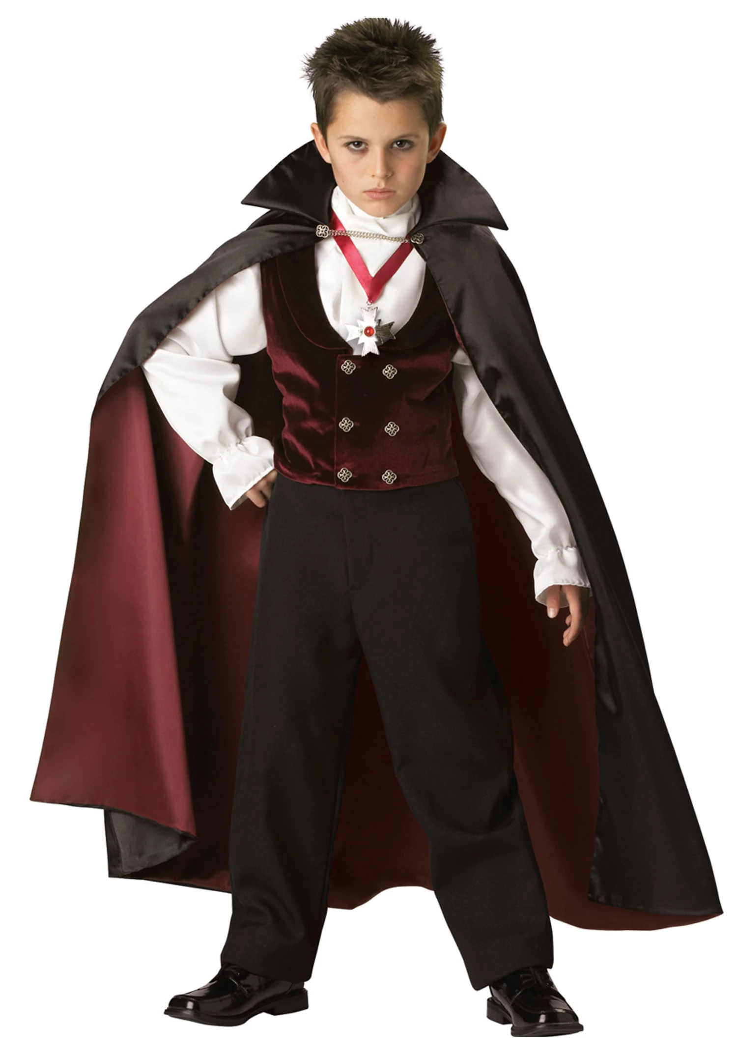 Boys Gothic Vampire Costume 1 Boys Gothic Vampire Costume
