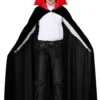 Child's Red Collar Vampire Cloak Costume