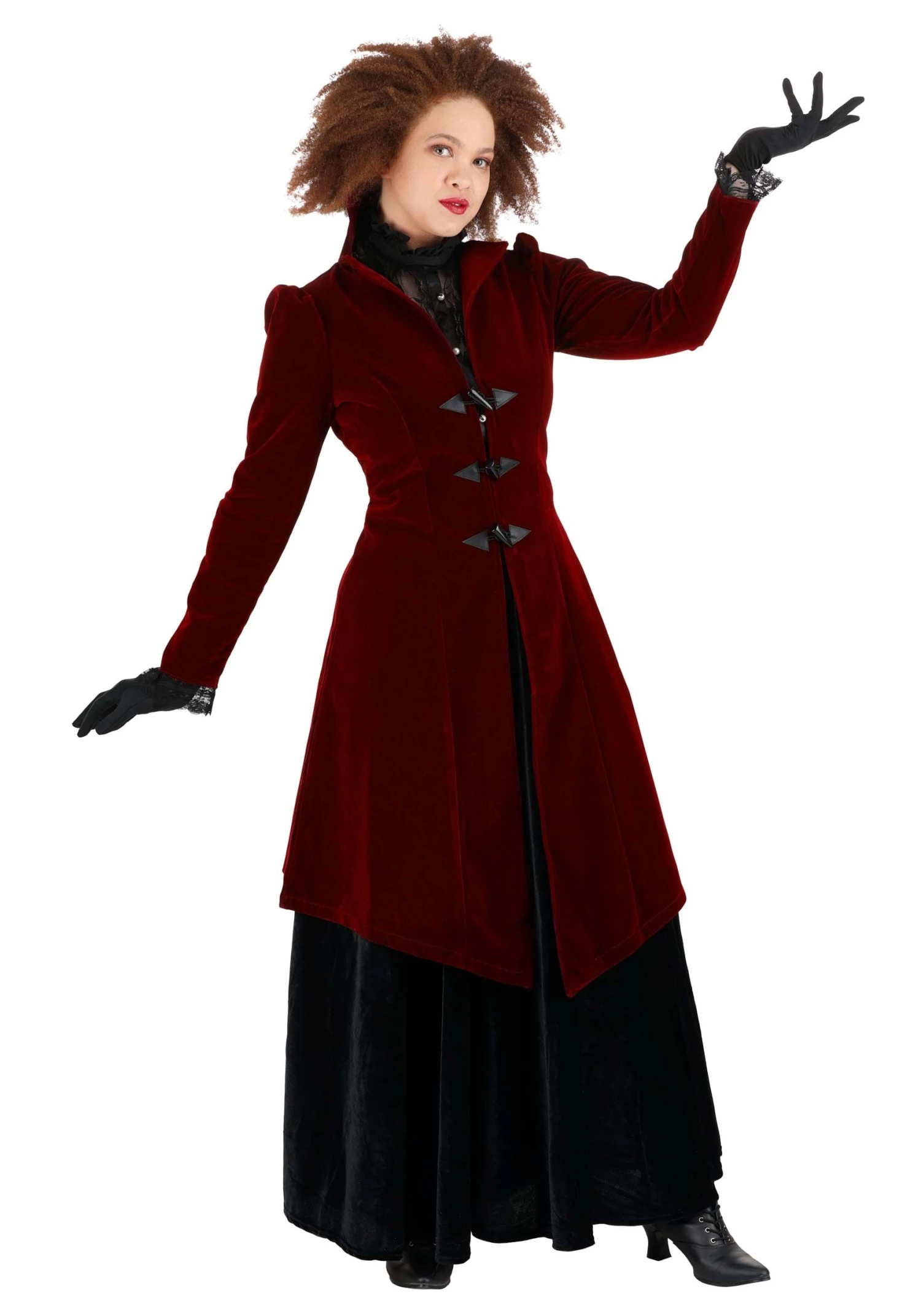 Delightfully Dreadful Vampiress Costume For Women 2 Delightfully Dreadful Vampiress Costume For Women - Image 2