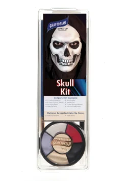 Graftobian Deluxe Skeleton Skull Makeup Kit