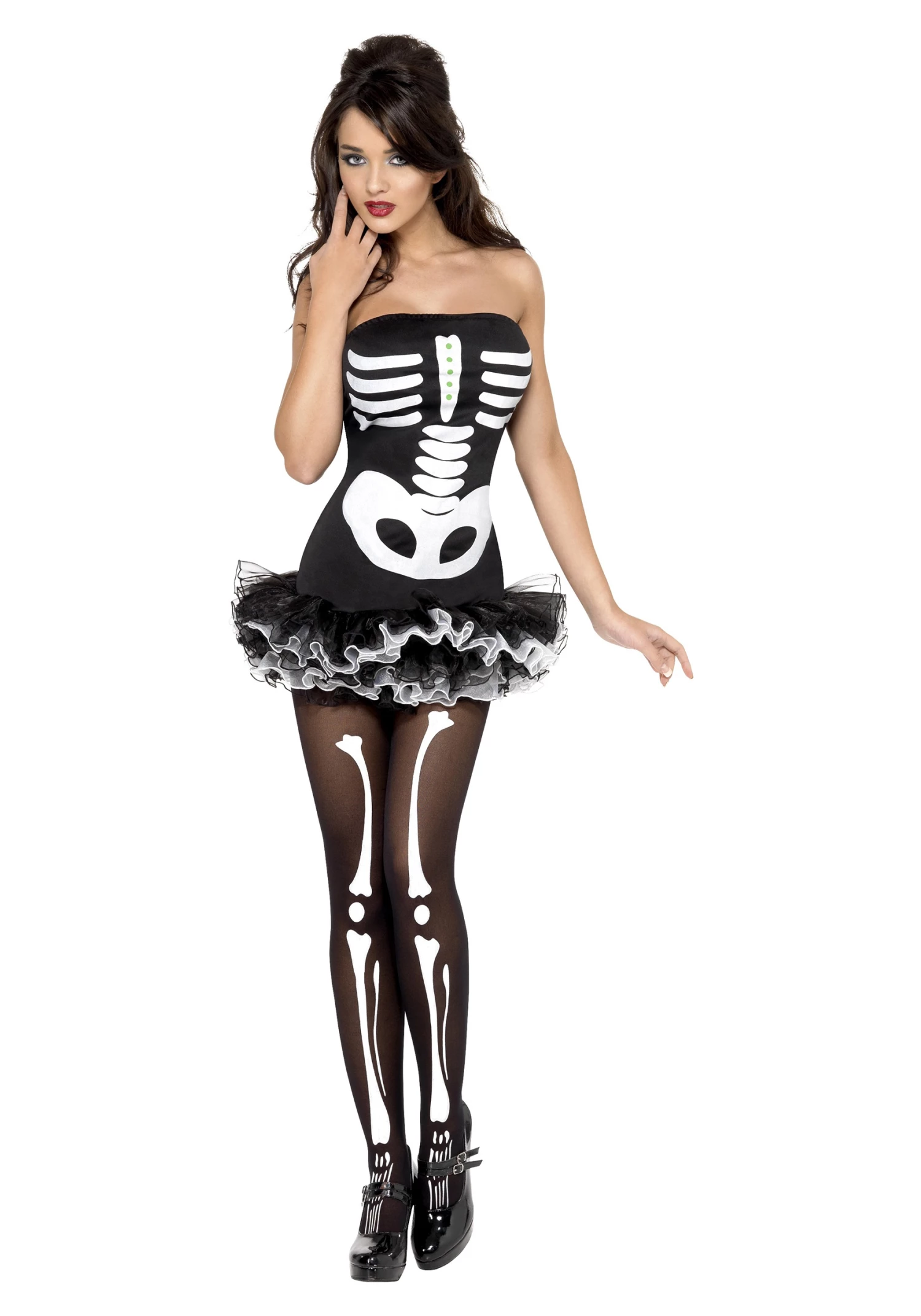 Smiffys Sexy Skeleton Costume For Women 4 Smiffys Sexy Skeleton Costume For Women - Image 4