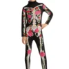 Floral Skeleton Costume For Girls