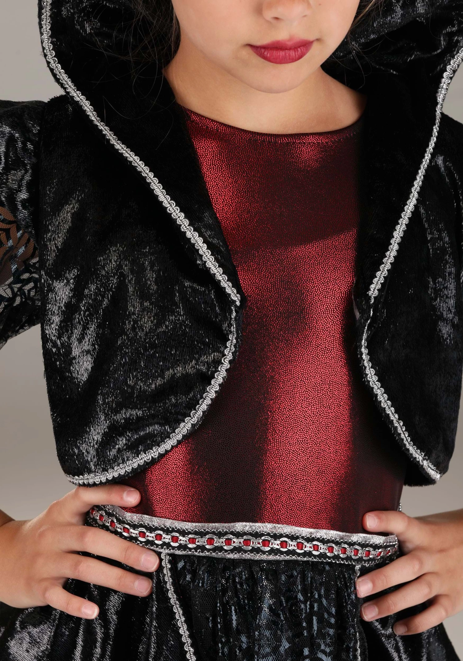 Gothic Vampire Girl's Costume 2 Gothic Vampire Girl's Costume - Image 2