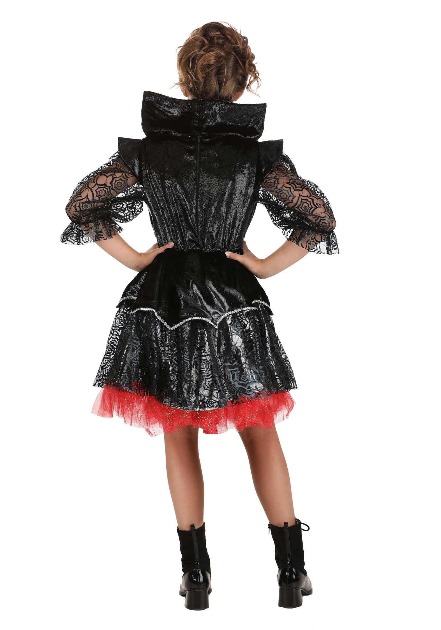 Gothic Vampire Girl's Costume 4 Gothic Vampire Girl's Costume - Image 4