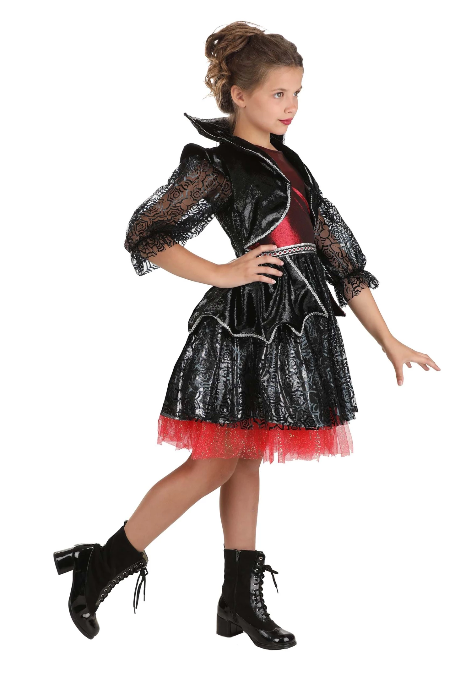 Gothic Vampire Girl's Costume 5 Gothic Vampire Girl's Costume - Image 5