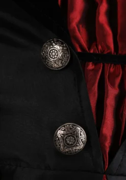 Victorian Vampiress Costume For Girls -Forplay Shop girls victorian vampiress costume alt 4