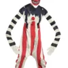 AMSCAN Illusion Long Arm Creepy Clown Costume
