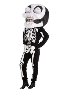 Adult Inflatable Skull Bobblehead Costume Mask 8 Adult Inflatable Skull Bobblehead Costume Mask -Forplay Shop inflatable skull bobblehead alt 2