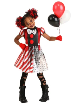 Dangerous Dotty The Clown Costume For Kids