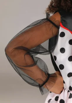 Girl's Lil Miss Clown Costume Dress -Forplay Shop kids lil miss clown costume alt 3