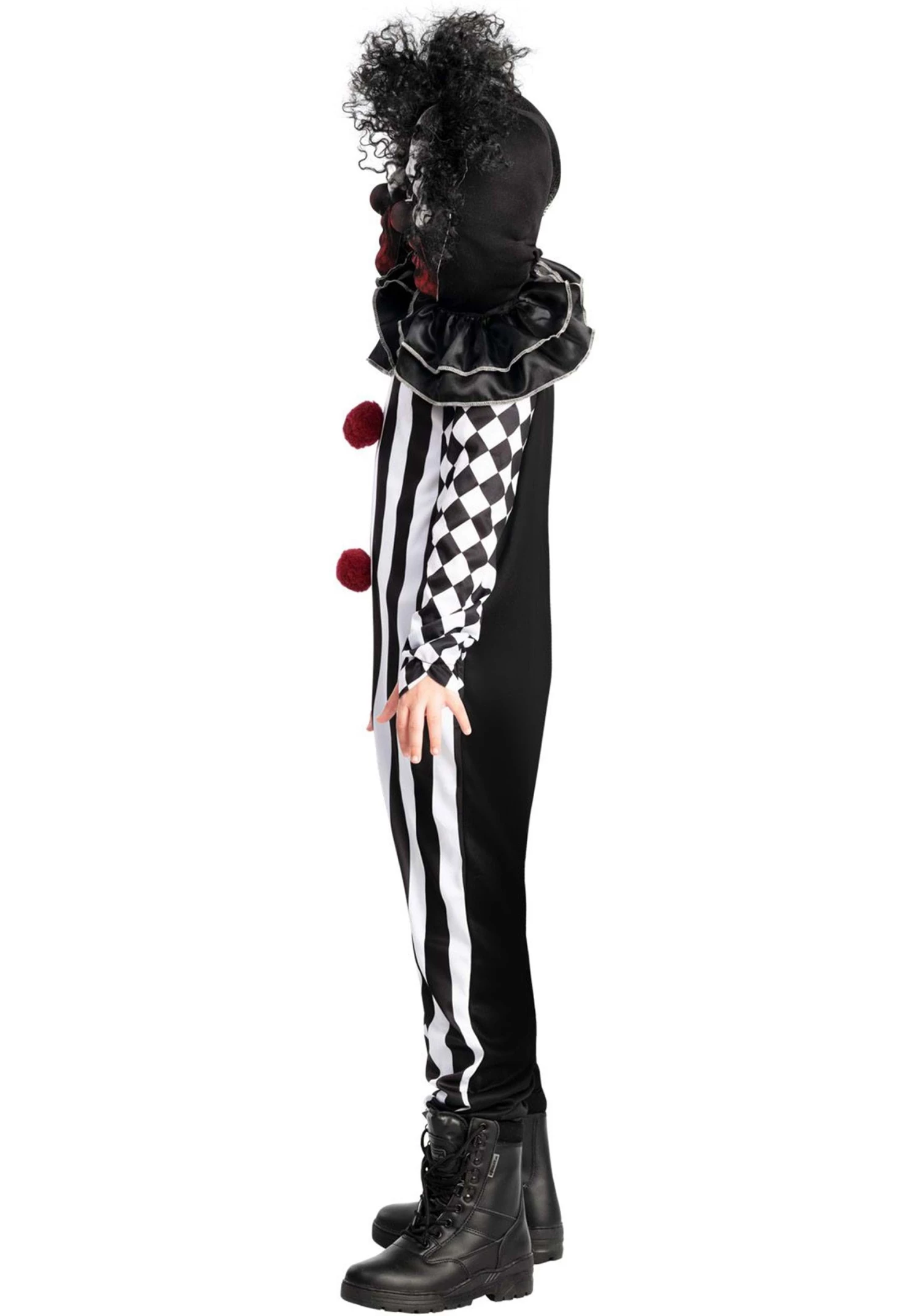 Two-Headed Clown Costume For Kids 2 Two-Headed Clown Costume For Kids - Image 2