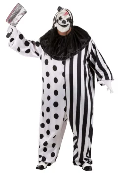 Fun World Plus Size Killer Clown Costume For Men