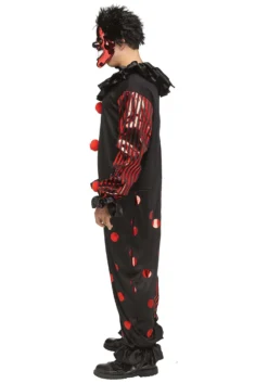 Fun World Men's Red Chrome Clown Costume -Forplay Shop mens chrome clown costume alt 2