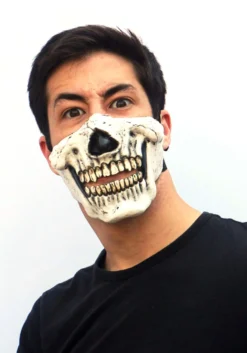 Half Muzzle Skull Mask -Forplay Shop muzzle skull half mask alt 2 update