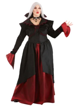 Plus Size Ravishing Vampire Costume For Women