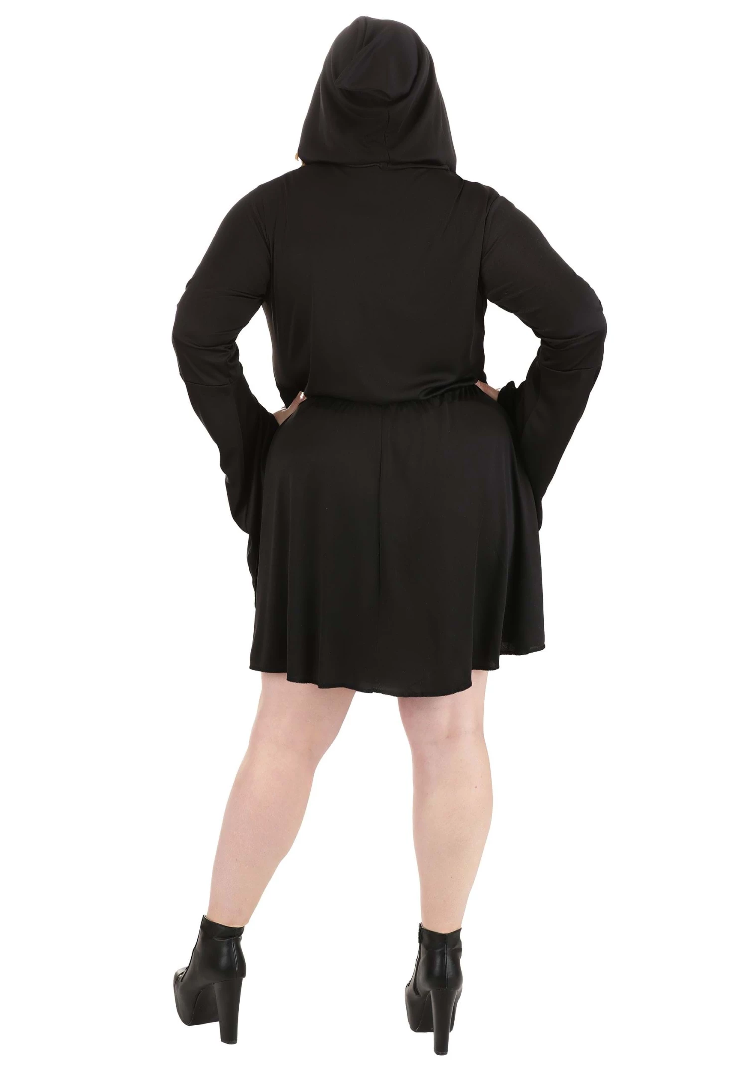 Women's Plus Size Gilded Skeleton Costume Dress 2 Women's Plus Size Gilded Skeleton Costume Dress - Image 2