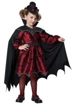 Girl's Posh Vampire Toddler Costume Dress