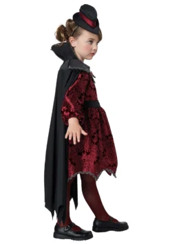 Girl's Posh Vampire Toddler Costume Dress -Forplay Shop posh vampire toddler costume alt 2