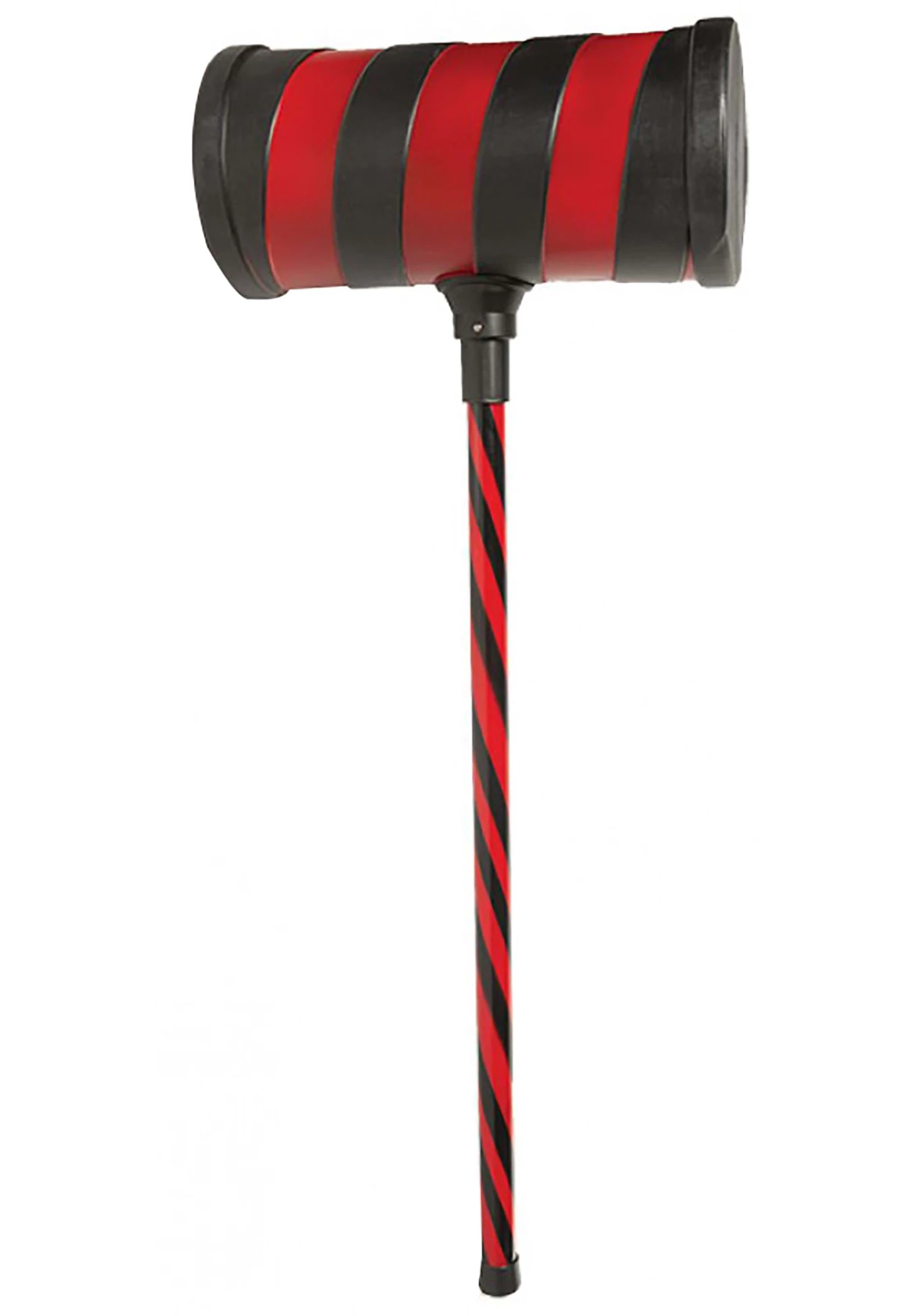Red & Black Costume Mallet Accessory 1 Red & Black Costume Mallet Accessory