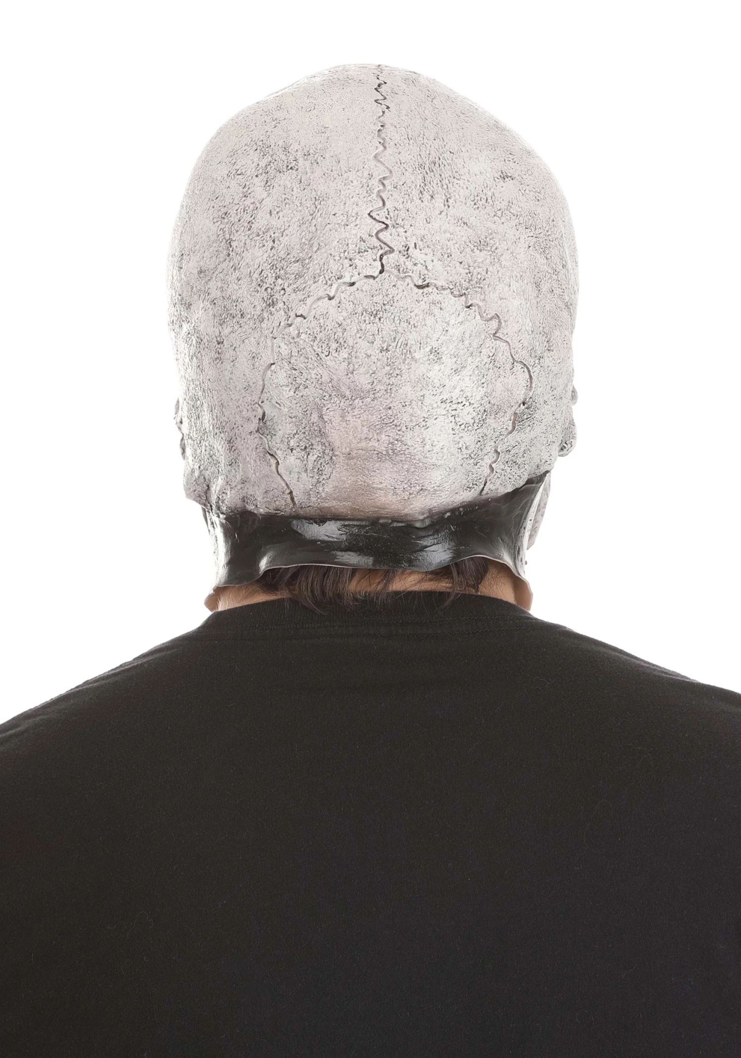 White Full Face Skeleton Mask For Adults 5 White Full Face Skeleton Mask For Adults - Image 5