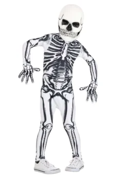 White Skeleton Toddler Costume