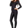 LEG AVENUE Black Spandex Women's Catsuit Costume