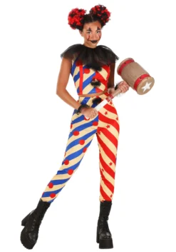 Smiffys Woman's Malicious Clown Costume -Forplay Shop womens malicious clown costume alt 4