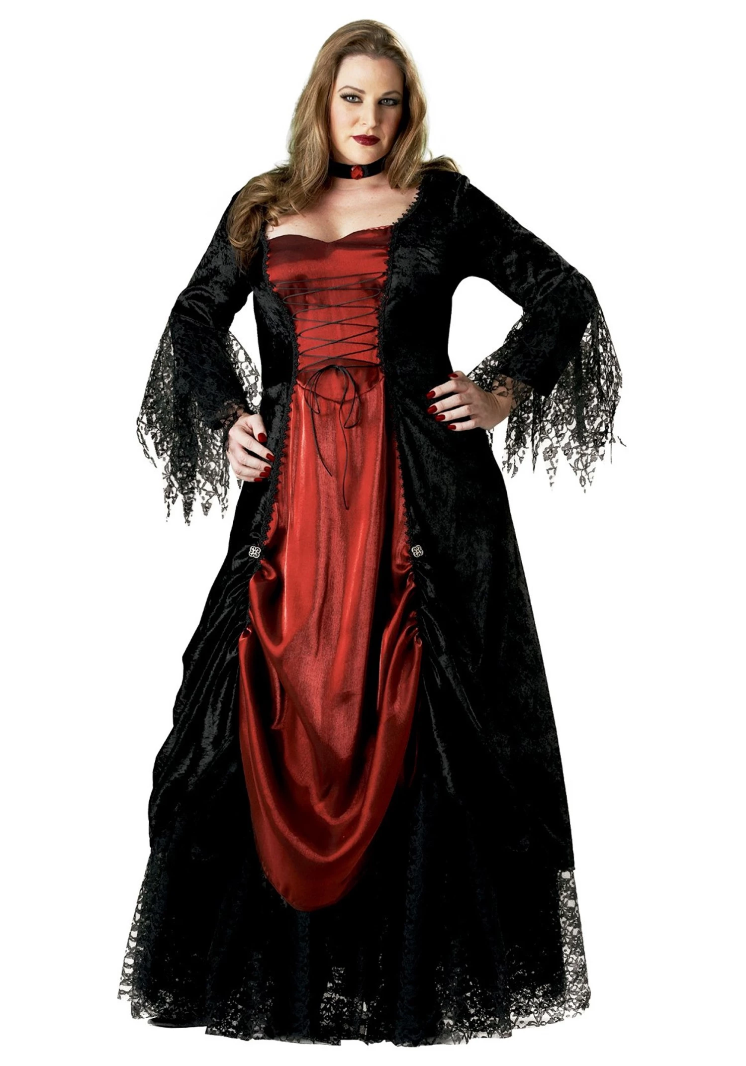 Plus Size Vampire Costume For Women 1 Plus Size Vampire Costume For Women