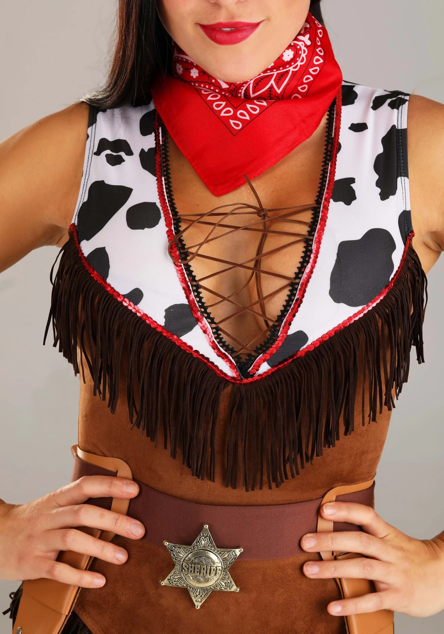 Plus Size Wild West Hottie Women's Costume 4 Plus Size Wild West Hottie Women's Costume - Image 4