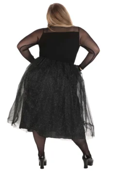 Women's Skeleton Beauty Plus Size Costume Dress -Forplay Shop womens skeleton beauty costume alt 3