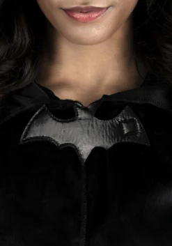 Women's Black Vampire Cloak Costume -Forplay Shop womens vampire cloak costume costume alt 2